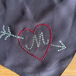 Moschino scarf. 100% silk. Made in Italy